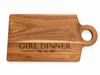 Skärbräda "Girl Dinner"