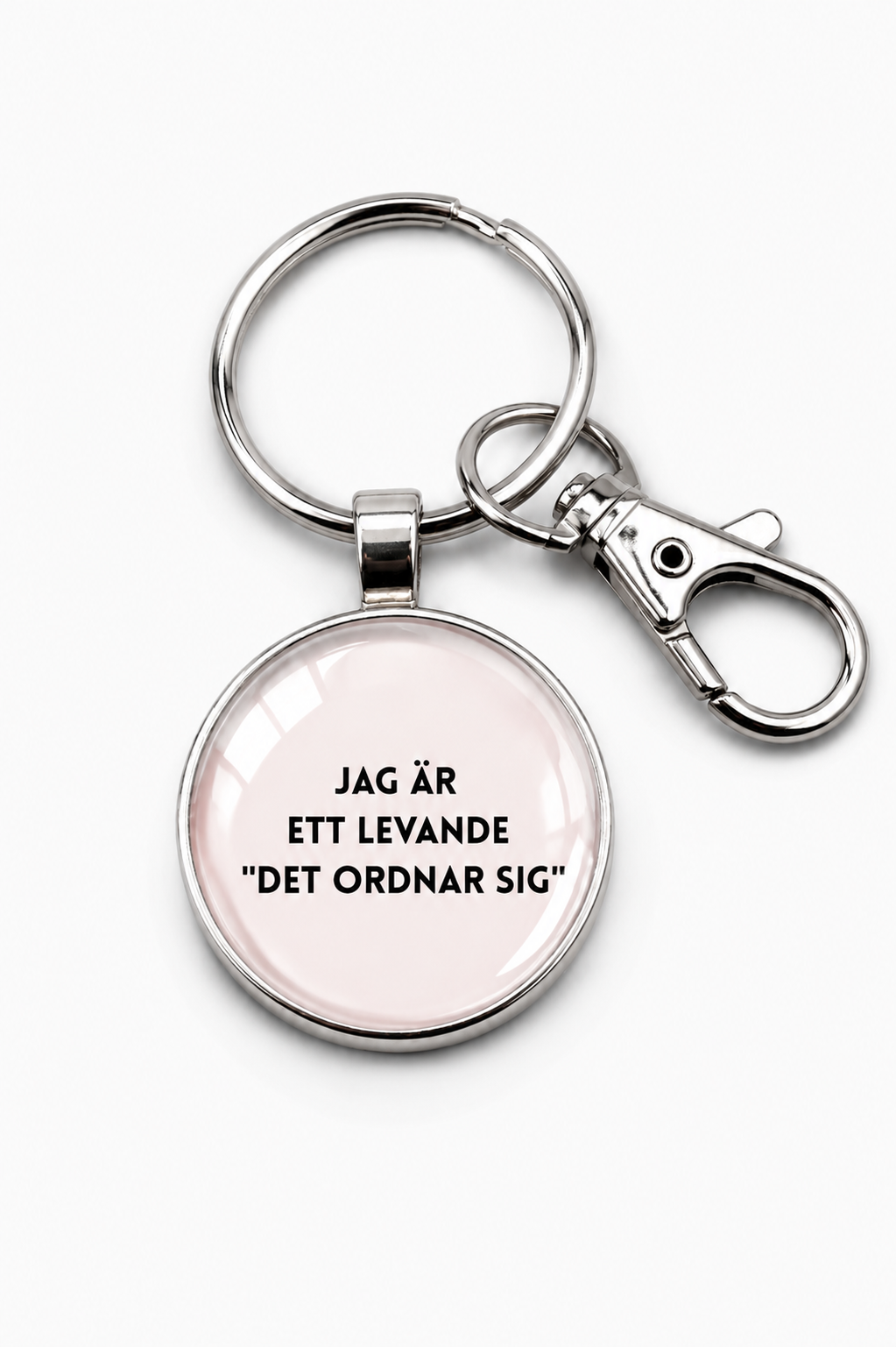 Nyckelring Text