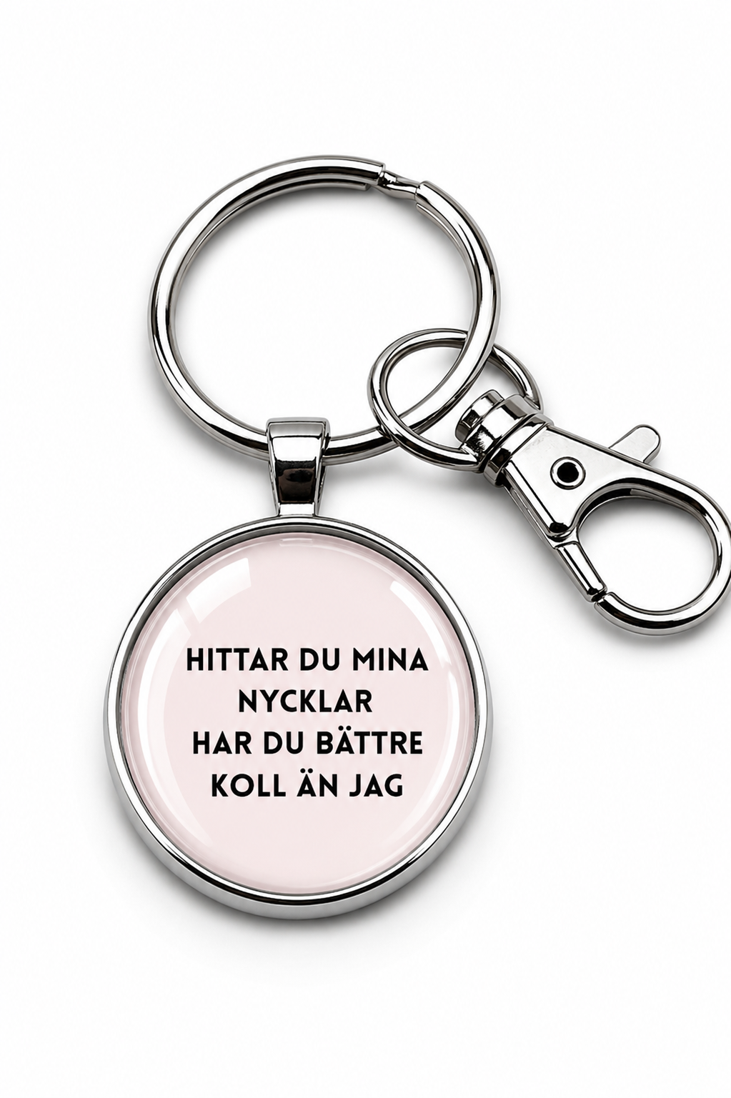 Nyckelring Text